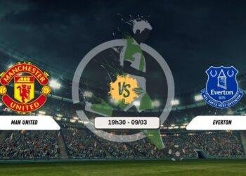 Trực tiếp bóng đá MU vs Everton 19h30 9/3